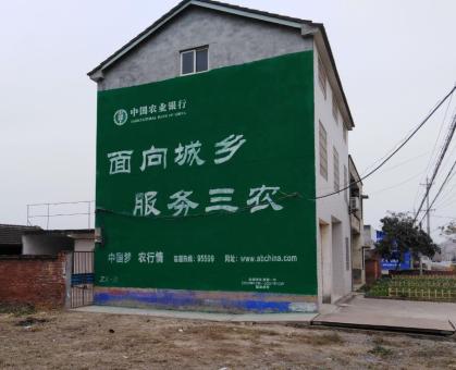  宁强为什么制作墙体广告