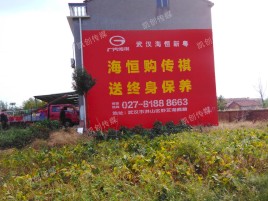  宁强农村墙体广告给农村人民带来方便