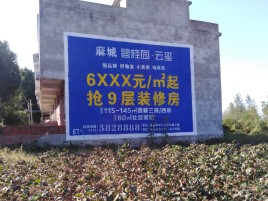  宁强墙体广告的好处