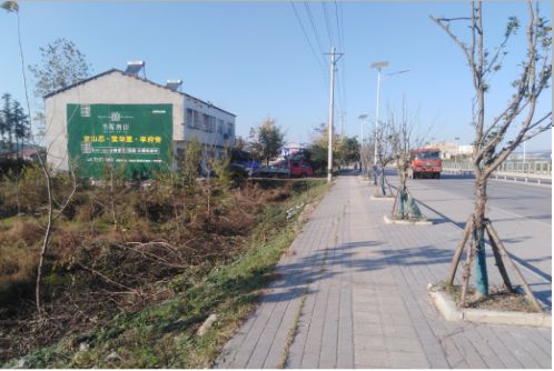  宁强书山南院墙体广告