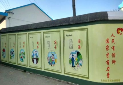  宁强文化墙施工攻略