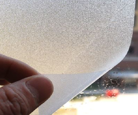  宁强玻璃门外面粘广告用什么材料好？