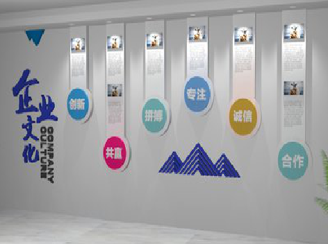  宁强企业文化墙需要传递什么办公文化？