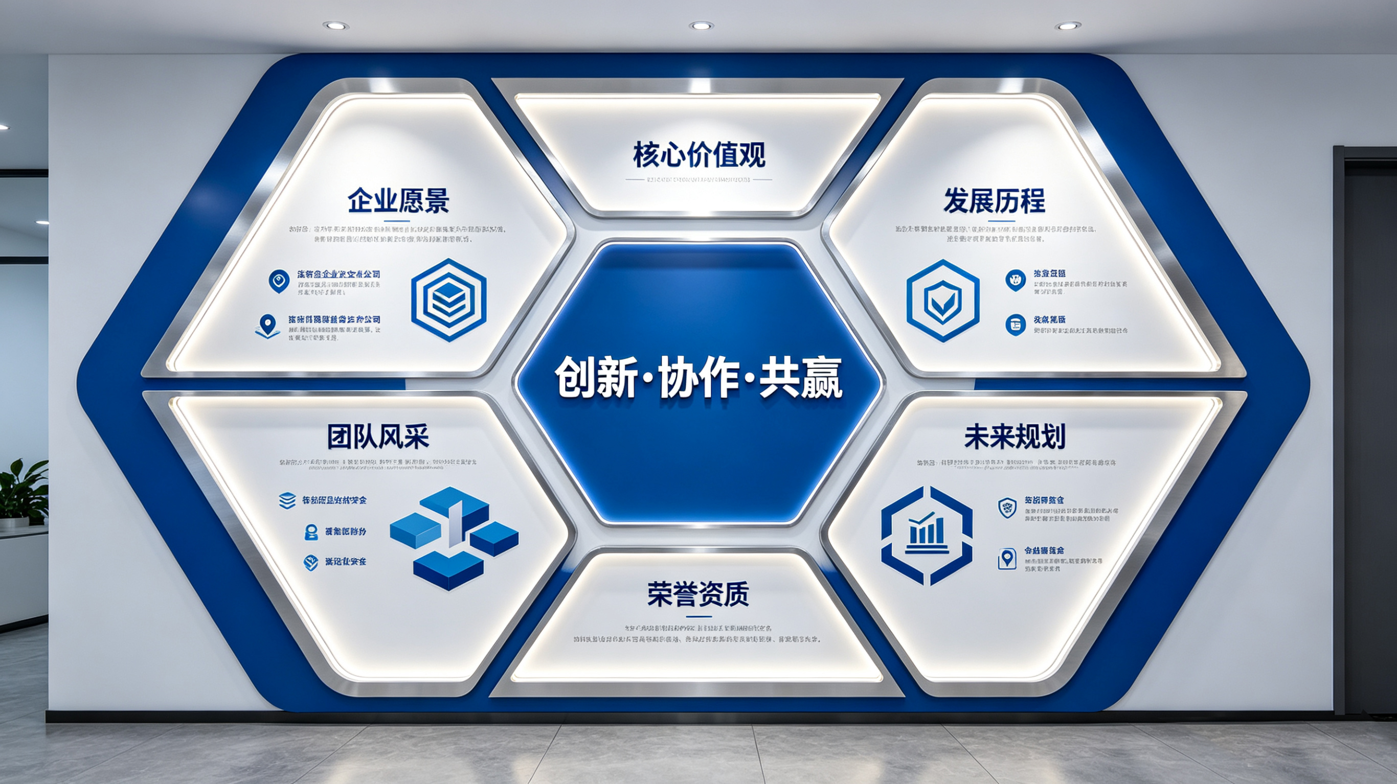  宁强企业文化墙六边形避坑指南（新手常犯5个错误）